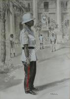 Caribbean policeman
